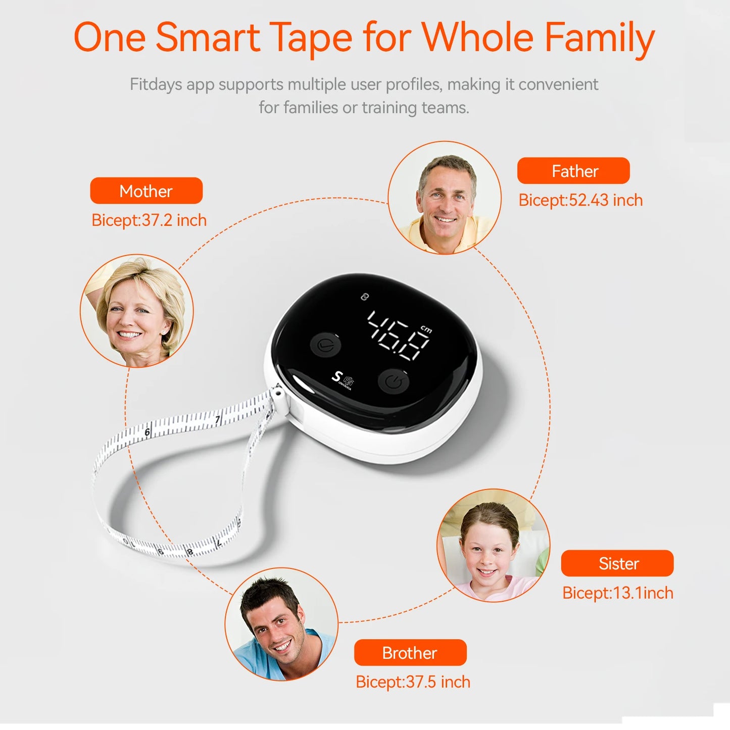 Smart Tape Measure by BodyScope Pro
